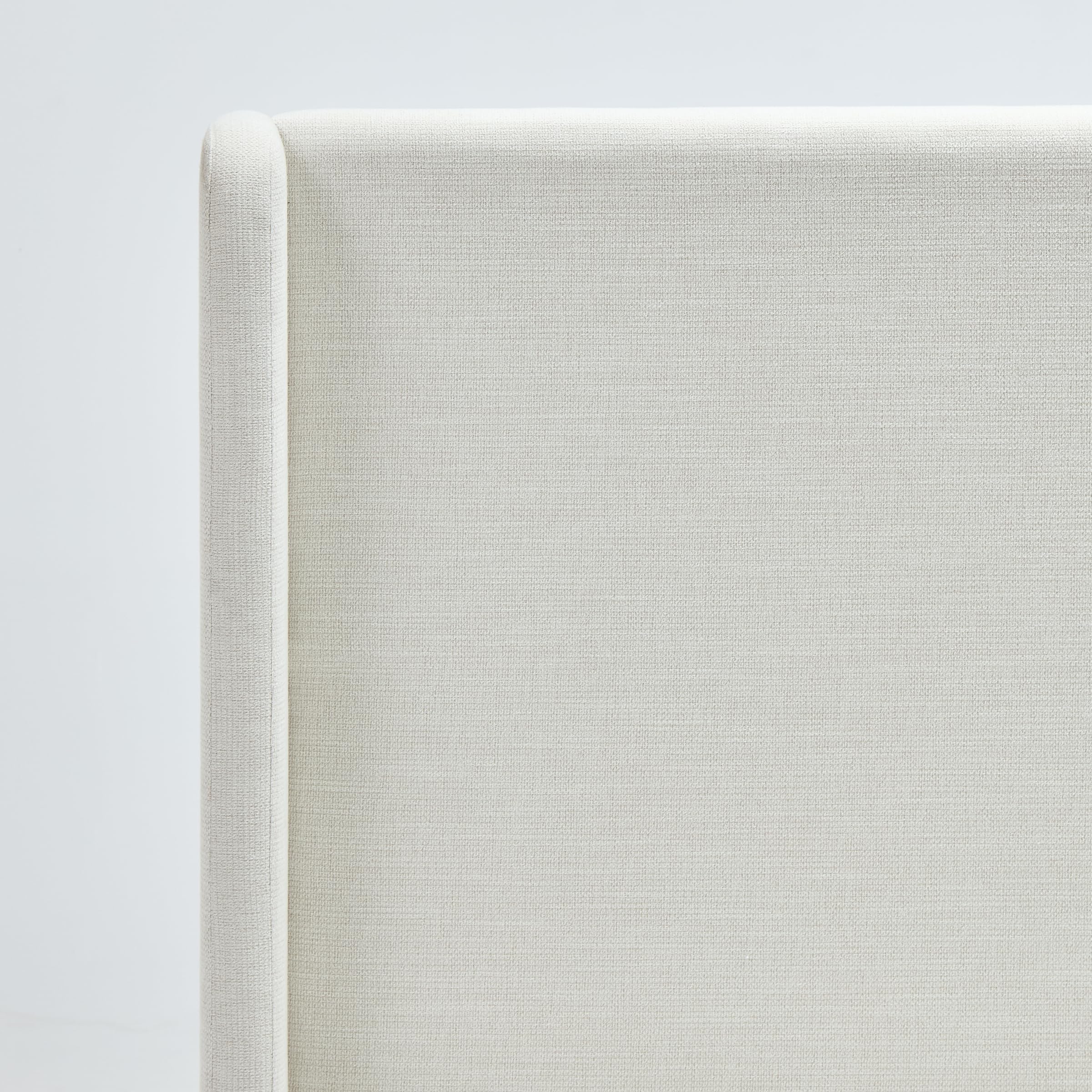 54" Wingback Queen Bed Frame - Upholstered Platform Bed with Tall Headboard