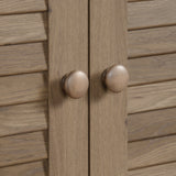 Harbor View Storage Pantry Cabinet, L: 35.43" x W: 16.73" x H: 61.02"