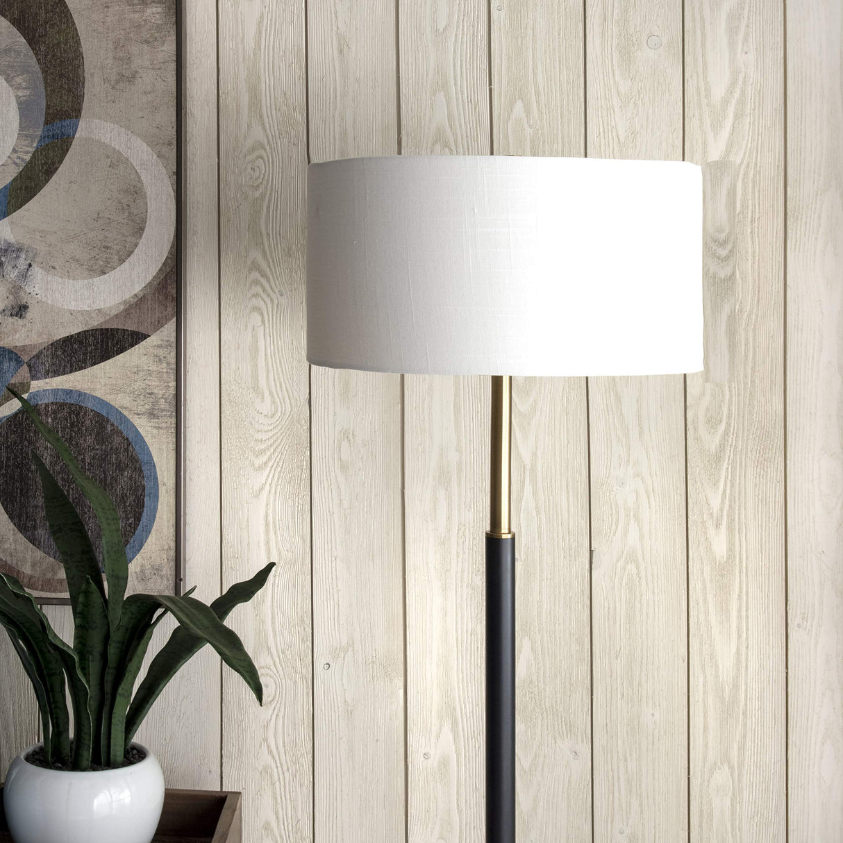 nuLOOM Marshall 61" Metal Floor Lamp