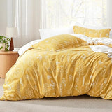 Floral Comforter Set - Queen Bedding Botanical Bed Comforter Queen Set