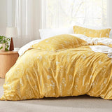 Queen Comforter Set - Sage Green Comforter, Cute Floral Bedding Comforter Sets,