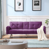 Sofa Sleeper Couch Futon Couch Bed with 2 Cup Holders