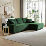 108.5" Sectional Sofa Couch, New Version L Shaped Sofa Couches