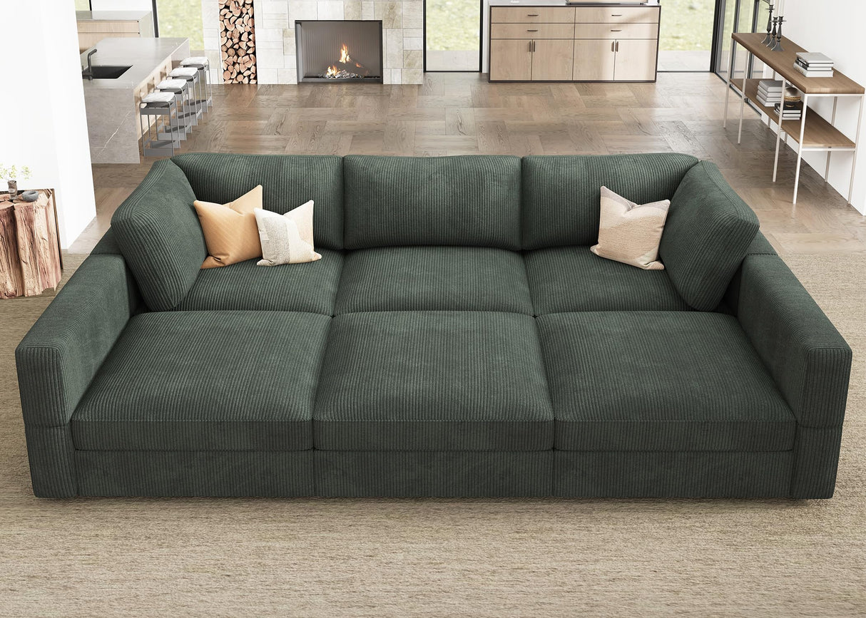 Modular Sectional Sofa with Storage Corduroy Sectional Sleeper Sofa Modular Sectional