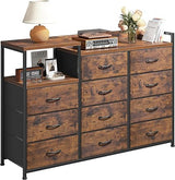 Dresser, Dresser for Bedroom with 11 Drawers, Dresser TV Stand