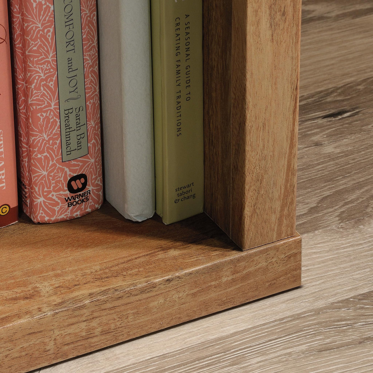 Sauder Miscellaneous Storage 5-Shelf Wood Bookcase, Sindoori Mango Finish