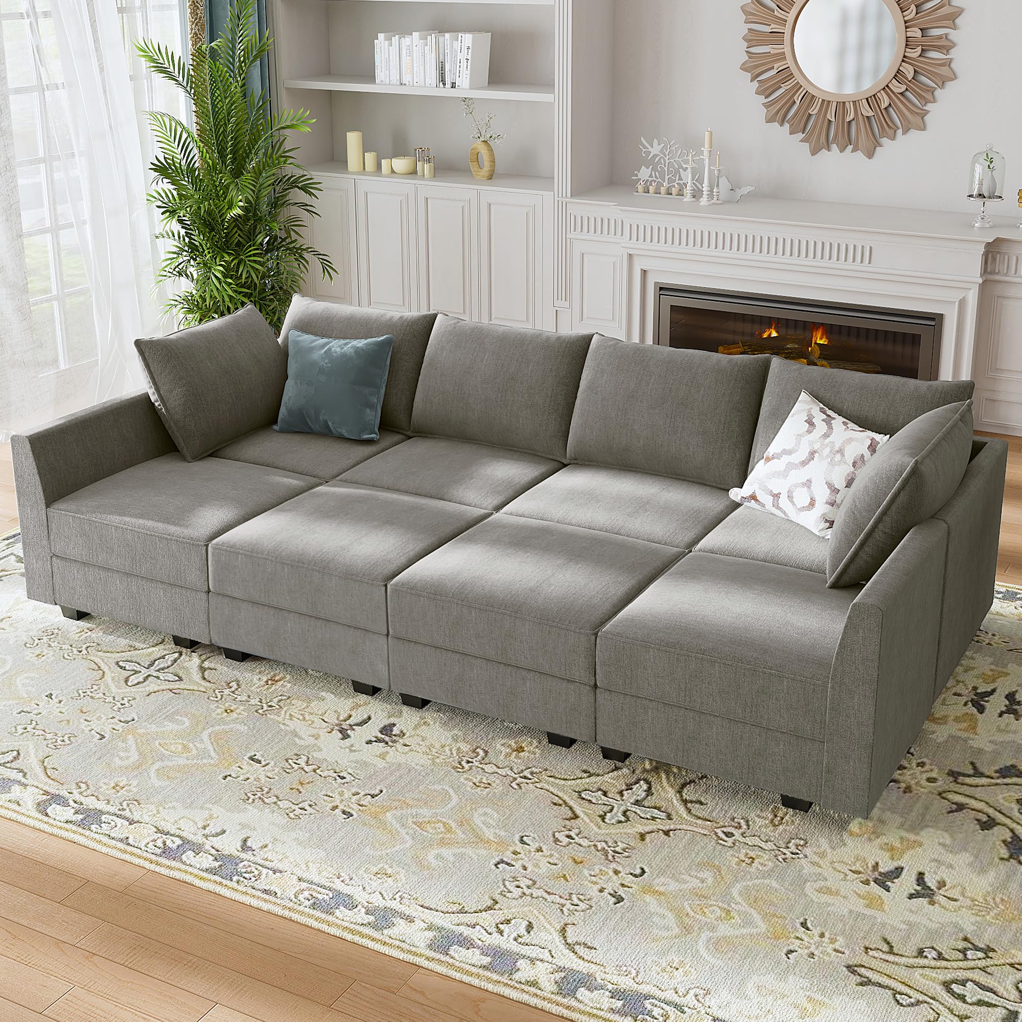 Modular Sectional Sleeper Sofa Bed Reversible Modular Couch