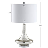 JYL1081A-SET2 Set of 2 Table Lamps Cecile 25.5" Glass Teardrop LED Table