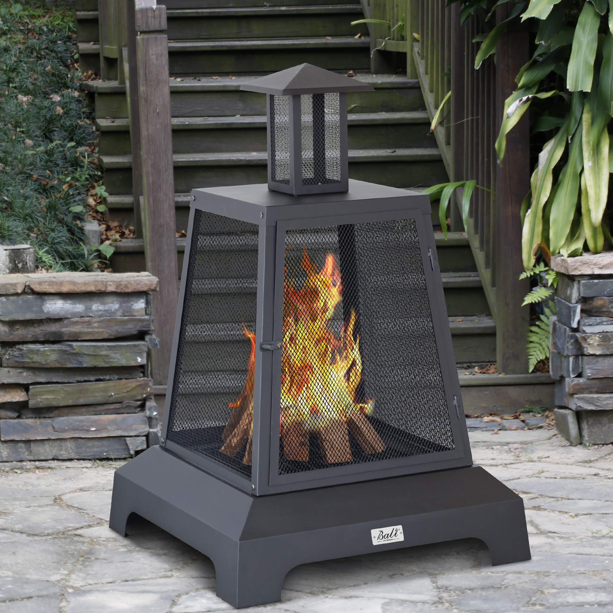 Fire Pit Patio Fire Pit Wood Burning Firepits for Outside Patio