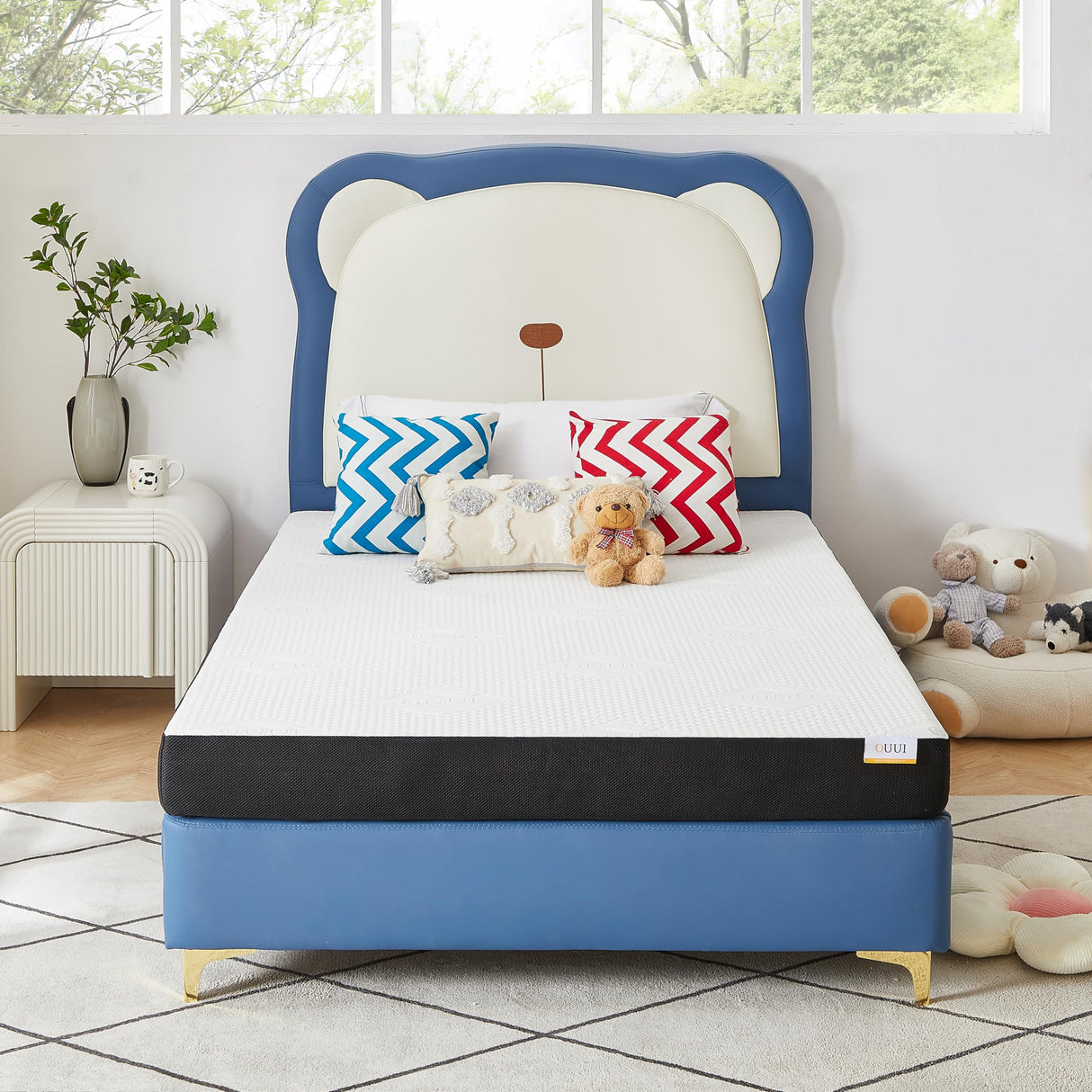 5 Inch Gel Memory Foam Twin Mattress Medium-Firm Twin Bed Mattress for Bunk Bed,