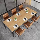 6.5 FT Conference Room Table, 78.74" W x 27.56" D Large Office Conference Table