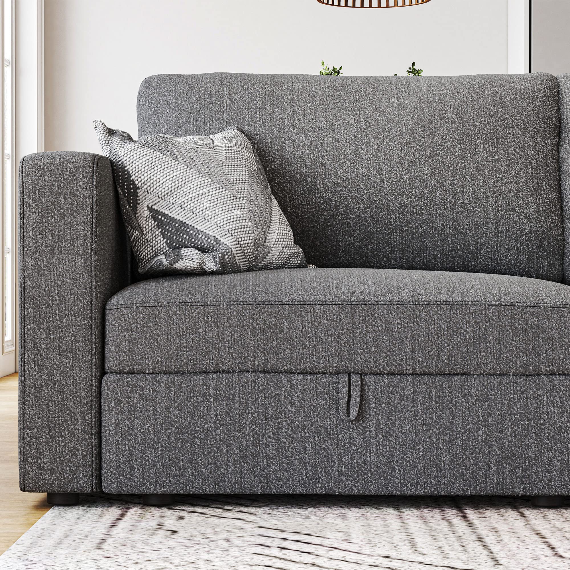 149'' Modular Sectional Sofa U Shaped Modular Couch