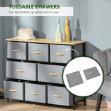 Drawer Dresser, 3-Tier Fabric Chest of Drawers, Storage Tower Organizer Unit