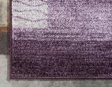 Del Mar Collection Area Rug - Sarah (9' x 12' Rectangle, Violet/ Purple)