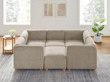 Oversized Modular Sectional Sofa Set, U-Shaped Living Room Couch Reversible Chaise,