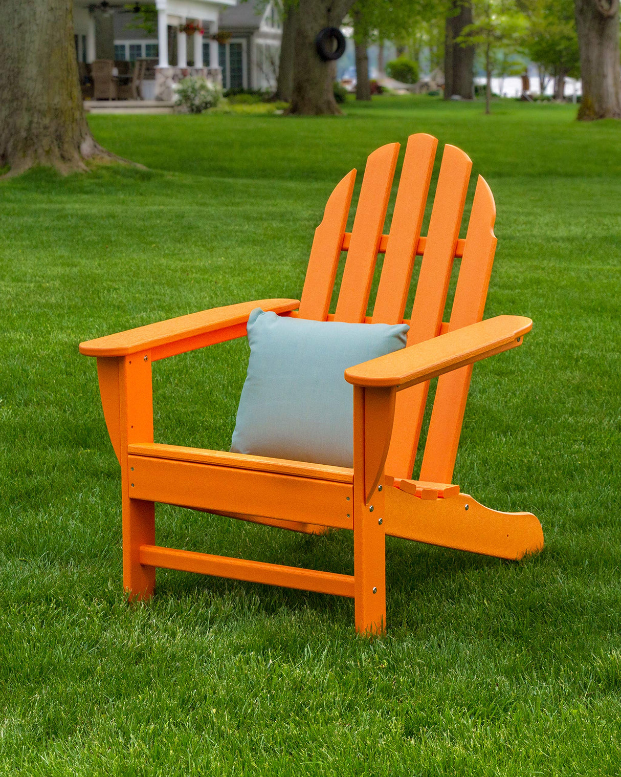 Classic Outdoor Adirondack Chair Black