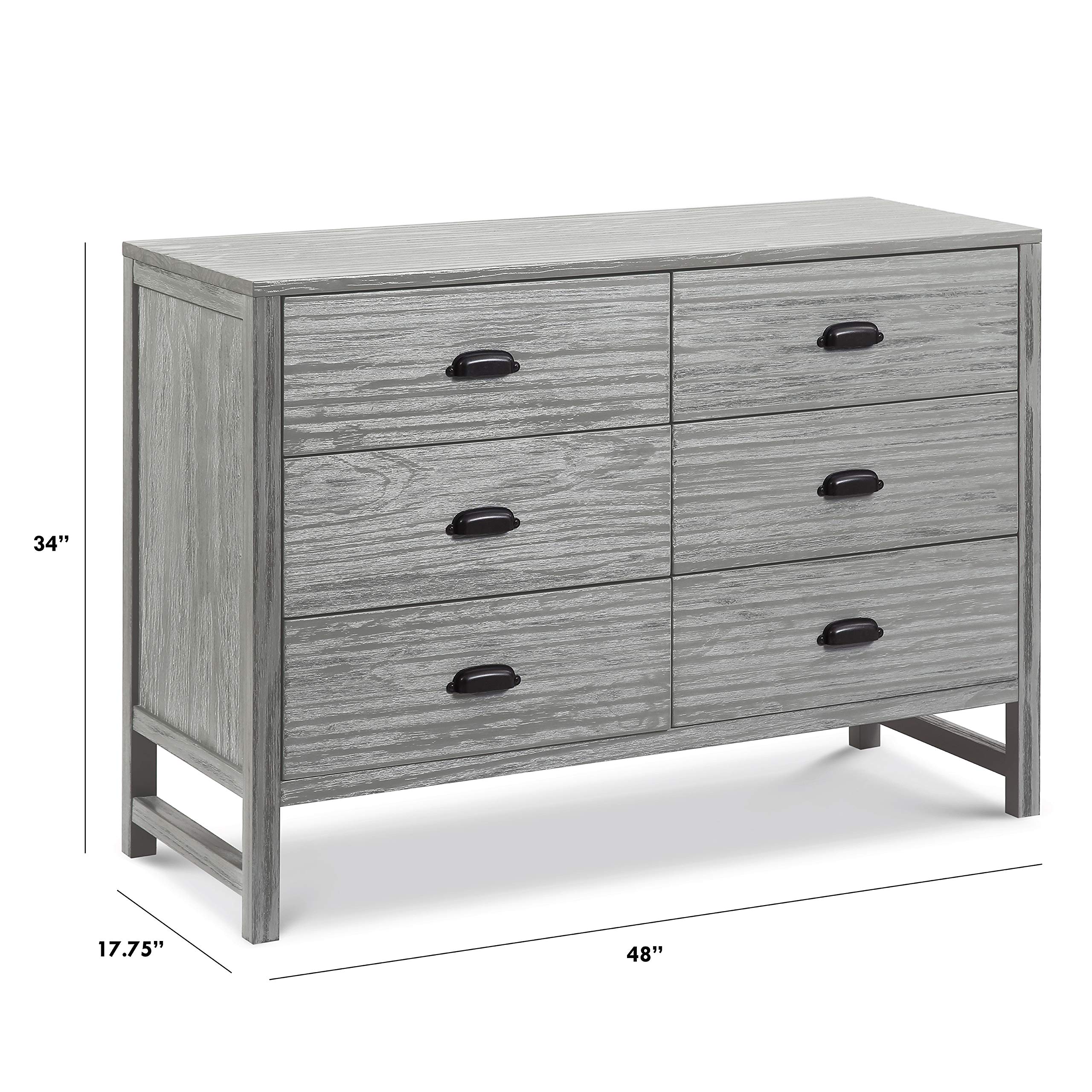 Fairway 6-Drawer Double Dresser in Cottage