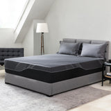 King Size Mattress 14 Inch Charcoal Memory Foam Mattress in a Box