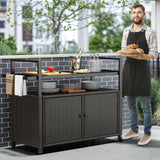 Outdoor Storage Cabinet, Outdoor Storage Cart