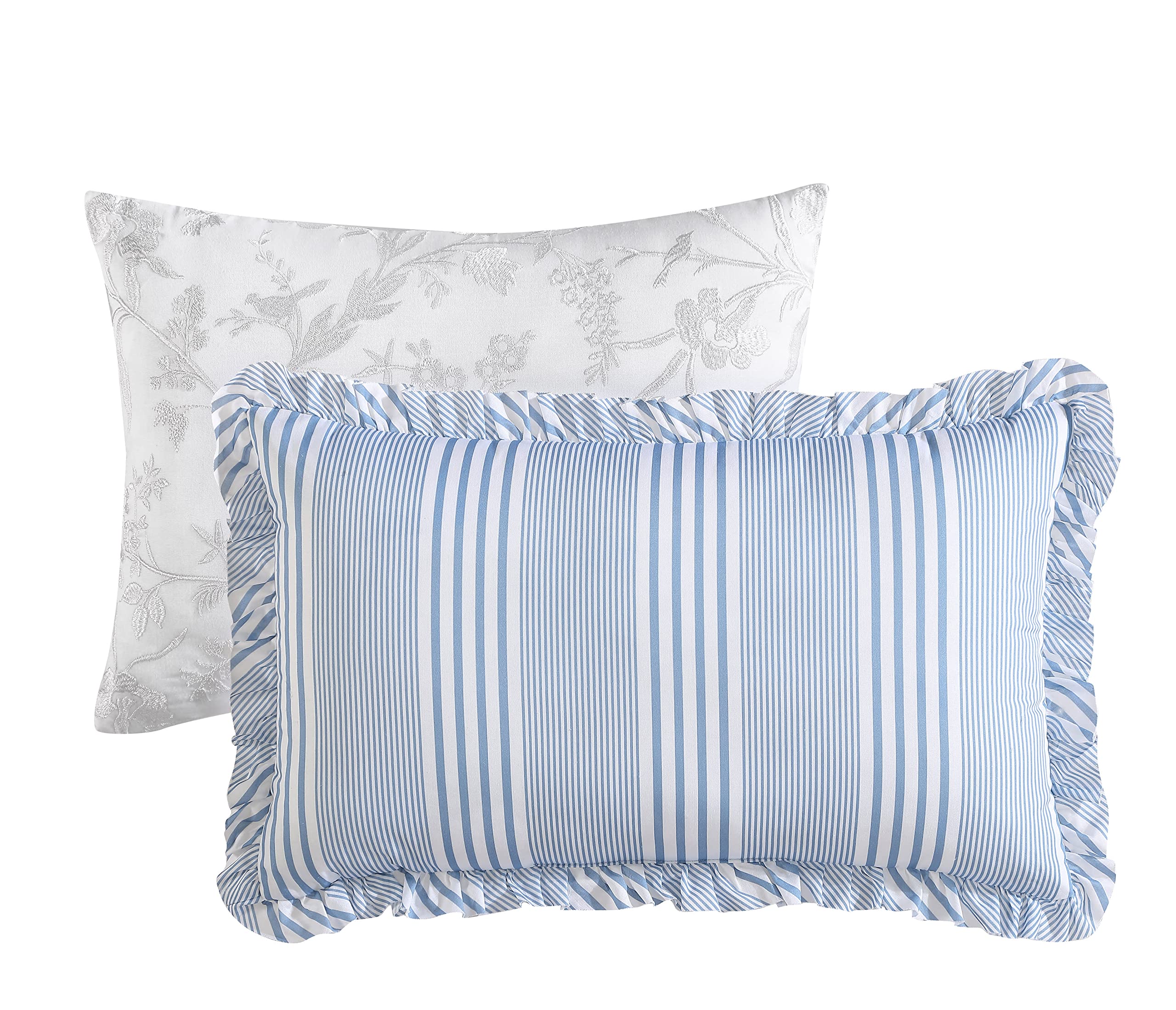 Comforter Set, Cotton Reversible Bedding Set, Includes Matching Shams