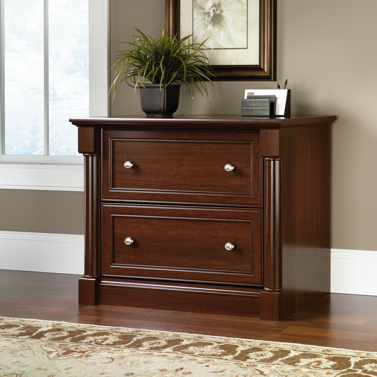 Palladia Lateral File, L: 36.81" x W: 22.01" x H: 29.62", Select Cherry finish