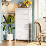 6 Drawer Dresser for Bedroom, Tall Dresser & Chests of Drawers, Fabric Dresser for Closet,