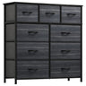 Dresser with 9 Drawers - Fabric Storage Tower, Organizer Unit for Living Room, Hallway