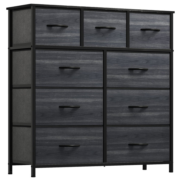 Dresser with 9 Drawers - Fabric Storage Tower, Organizer Unit for Living Room, Hallway