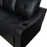 Sectional Set, Black