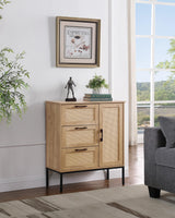 Bathroom Floor Cabinet, Freestanding Storage Cabinet with 4 Drawers and Adjustable