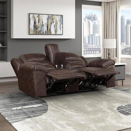 Recliner Chair for Living Room, Wall Hugger Manual Recliner Chairs, Home Theater Seating