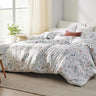 Floral Comforter Set - Queen Bedding Botanical Bed Comforter Queen Set