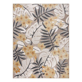 Premium Indoor Outdoor High-Low Area Rug | Deck Patio or Mudroom 6x9ft Medium,