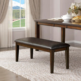 48" Dining Bench with Bi-Cast Vinyl Padded Seat