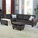 Couches for Living Room L Shaped Couch Upholstered Futon Sofa