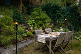 Easy Install 4-Pack Simply Metal Torches – Bronze Decorative Outdoor Lighting