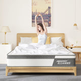 Queen Size Mattress, 12 Inch Medium Firm Mattress in a Box, Hybrid Mattress Queen Size