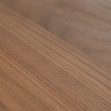 Gideon Wood Dining Table, Natural Walnut Finish