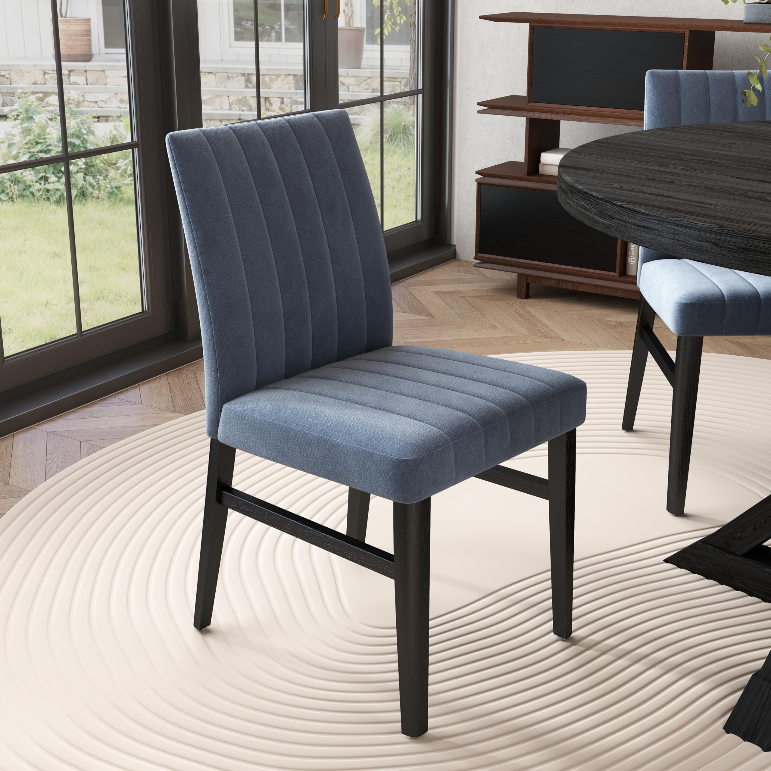 Walton 5-Piece Round Dining Set - Blue