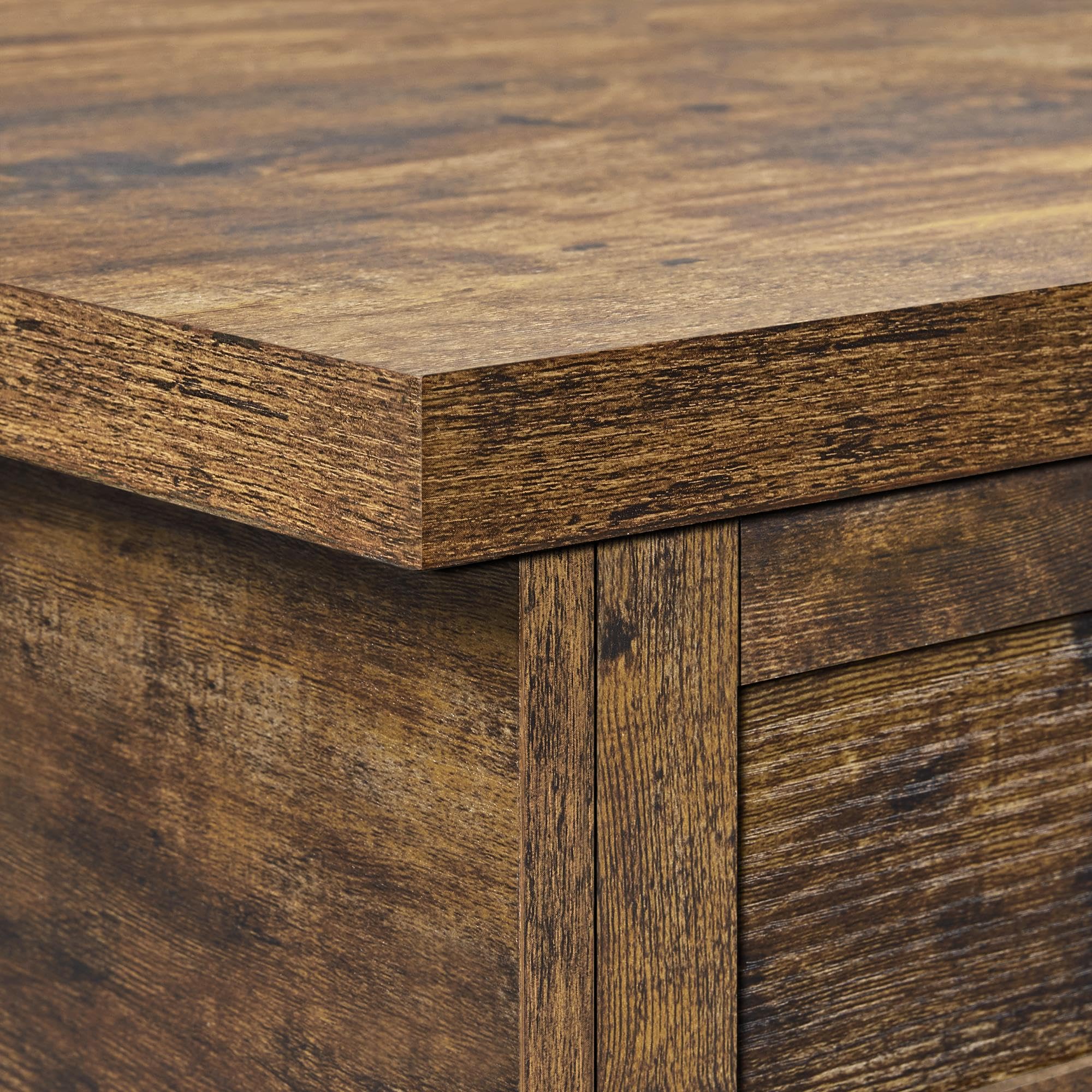 Coffee Table, 40in Lift Top Coffee Table, Rustic Industrial Lift Up Center Table
