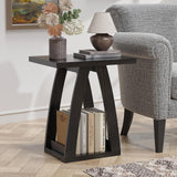 End Table, Side Table, Nightstand, Sofa Side Table with Shelf, Modern End Table