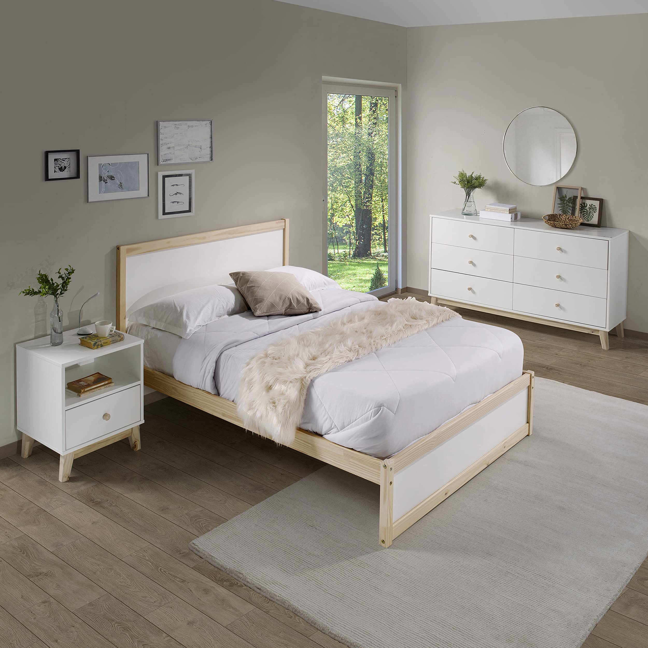 One Drawer Nightstand