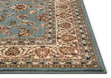 Barclay Collection Sarouk Light Blue 5x7 Area Rug - for Living Room, Bedroom, and Dining