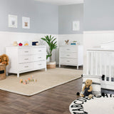 Charlie 3 Drawer Dresser in White