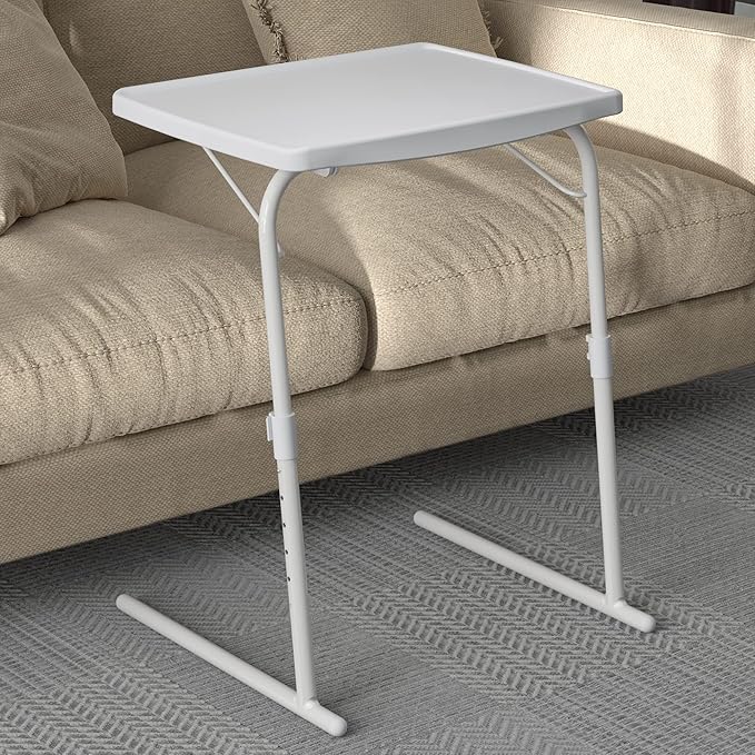 Max TV Tray Table, Allpop Adjustable Large TV Tray for Eating