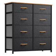 8 Drawers Fabric Dresser - Storage Tower Unit Organizer Unit for Living Room & Closets