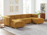 Oversized Modular Sectional Sofa Set, U-Shaped Living Room Couch Reversible Chaise,