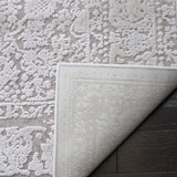 9x12 Area Rug - Reflection Collection - Beige & Cream Non-Shedding