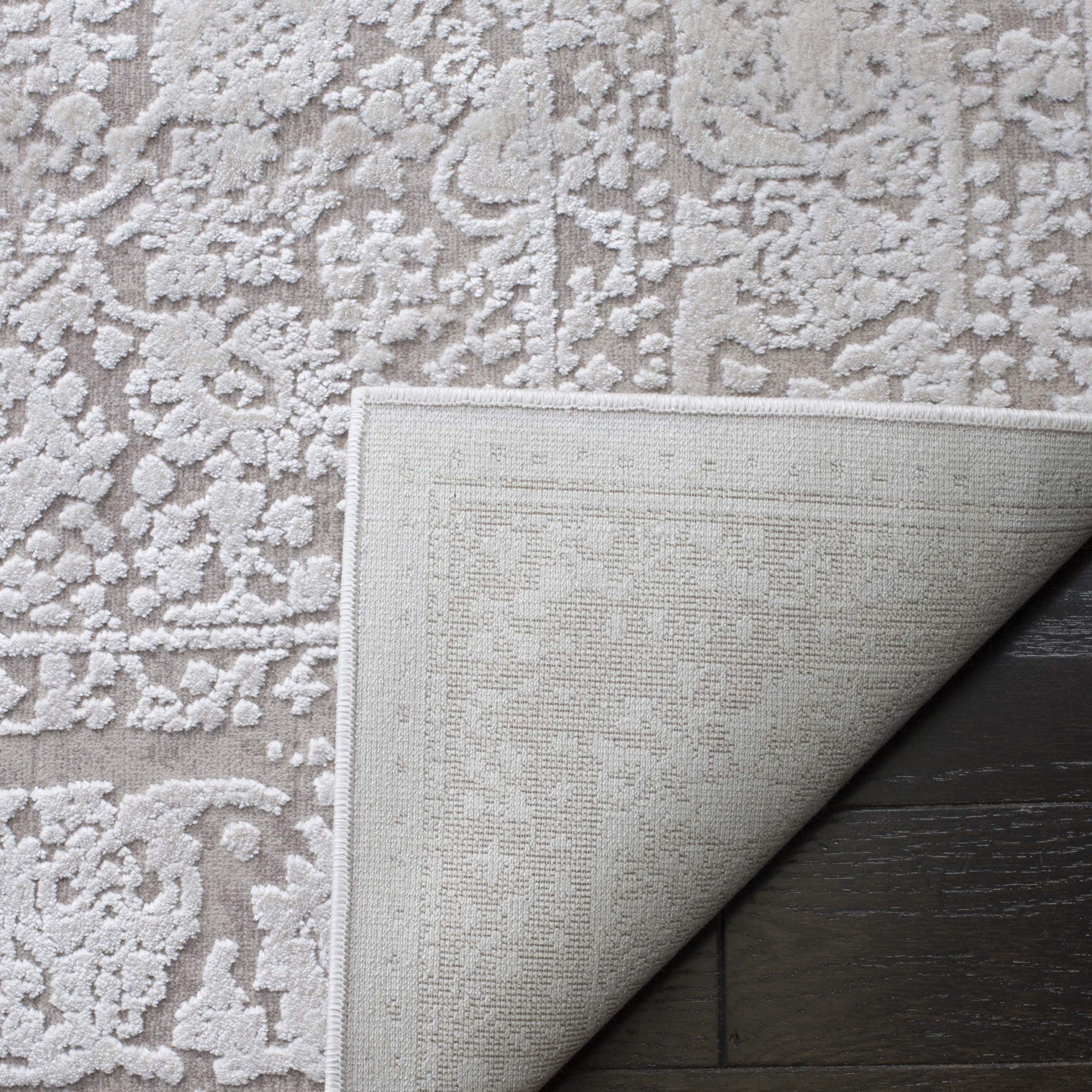 SAFAVIEH Area Rug 9x12 - Reflection Collection - Large - Beige & Cream, Non-Shedding & Easy Cleaning, Ideal for Living Room, Bedroom, Dining Space (RFT663A)