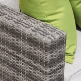 Outdoor Patio Furniture Set, 5 Piece PE Wicker Rattan Outdoor Sectional